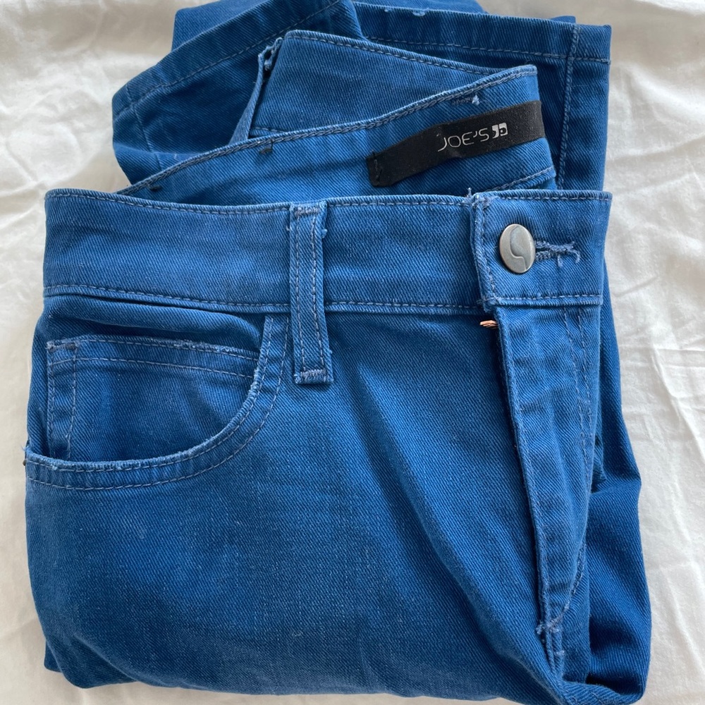 Joe’s Jeans Blue Cropped Jeans